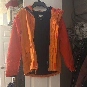 Lands' End Kids Orange Jacket